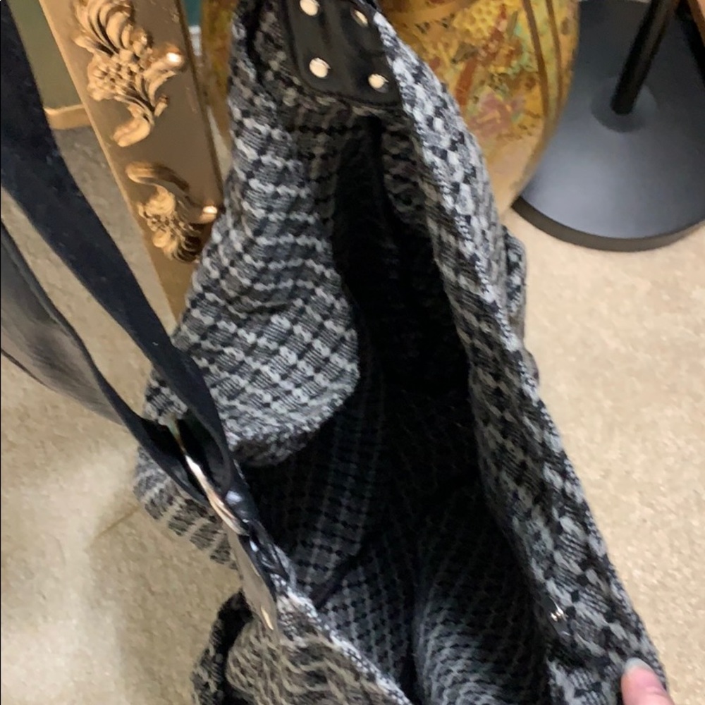 Plaid Shoulder Bag - Picture 3 of 4